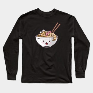 ramen noodles uwu Long Sleeve T-Shirt